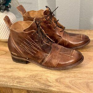 🤎 Gorgeous Bed Stu Brown Leather Ankle Boots